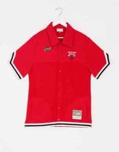 Camiseta deportiva Mitchell Ness Bulls 1997 NBA FINALS auténtica calentamiento tiro VENDIDA COMO ESTÁ - Imagen 1 de 25