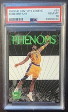1999-00 Upper Deck Century Legends #51 Kobe Bryant PSA 10 GEM MT