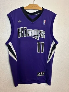 Camiseta deportiva para hombre Sacramento Kings #11 Adidas Here We Stayed 2011 púrpura mediana - Imagen 1 de 6