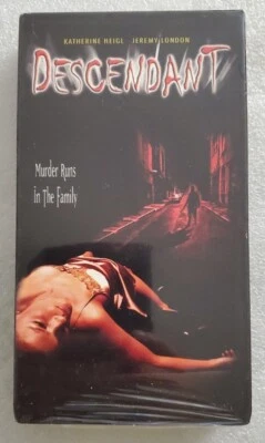 VHS Descendant Murder Ruins Family 2003 Video Tape Jeremy London Katherine Heigl - Image 1 of 4