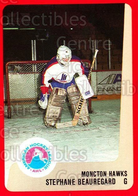 1988-89 ProCards AHL #183 Stephane Beauregard - Image 1 of 1