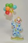 1984 Lefton China By Geo Z Lefton Hand Painted Clown W Baloons Figurine 04636