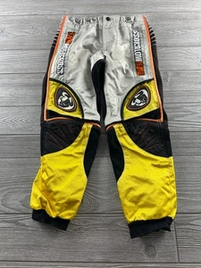 Pantalon de course motocross Thor MX Phase jeunesse taille 22 gris/jaune/noir - Photo 1/9