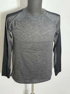 All in Motion Essential Dark Gray Athletic Long Sleeve Shirt Youth Size XL (16) - Picture 1 of 5