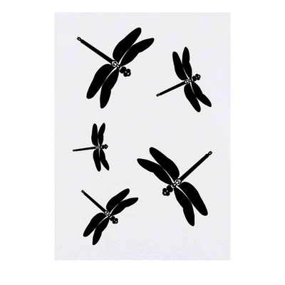 AZEEDA Tatuaggi/Trasferimenti temporanei 'Dragonflies' (TO00019850)