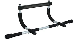 NEU Stahl Klimmzug/Kinn Up Stange verstellbar Power schwarz für Klimmzüge im Home Gym USA - Bild 1 von 10