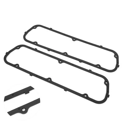 351W 351W Valve Cover Gasket Rubber + Steel Black 2Pcs Car Valve Cover Gasket - Image 1 of 4