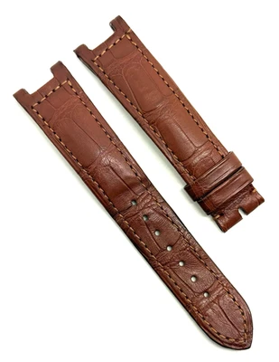 Cartier Pasha 18mm x 16mm Brown Alligator Watch Strap KD30AK12 Authentic OEM - Image 1 of 4