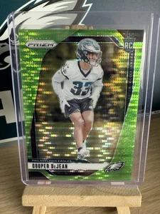 2024 Prizm Cooper DeJean Neon Green Pulsar Prizm Rookie #321 Philadelphia 🦅🤑📈 - Picture 1 of 3