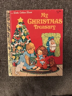 Vintage A Little Golden Book - My Christmas Treasury -  1976 - Image 1 of 3