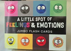A Little SPOT Of Feelings & Emotions Jumbo Flash Cards Diane Alber New Sealed C1 - Bild 1 von 7
