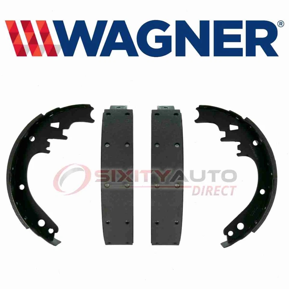 Wagner Brake Rear Drum Brake Shoe for 1971-1972 Chevrolet Biscayne - Braking ie - Image 1 of 4