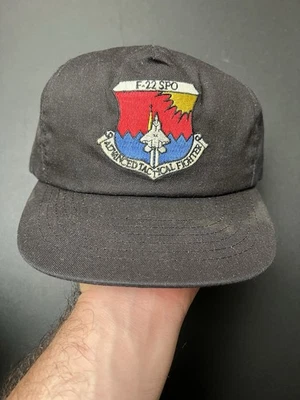 Sombrero de vuelo vintage F22 spo OSFA, sombrero de piloto vintage OSFA  Foto 1 de 4