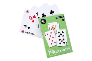 XXL Plastic Coated Playing Cards (UK) - Picture 1 of 5