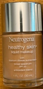Neutrogena Healthy Skin Liquid Makeup, Warm Beige 80 SPF 20, 1 oz New Exp 1/2025 - Picture 1 of 1