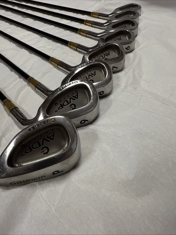 GOLDWIN AVDP OVERSIZE Iron Set 3-10 & Pitching Wedge.Graphite Flex Right Handed - Image 1 of 4