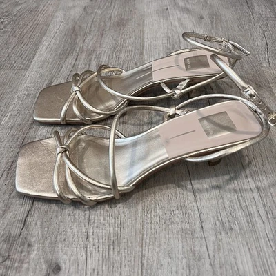 Dolce Vita Bev Women's Heels Strappy Gold Metallic Size 10 - Image 1 of 4