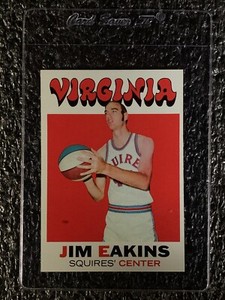 1971 Topps Basketball #197 Jim Eakins EX/MT