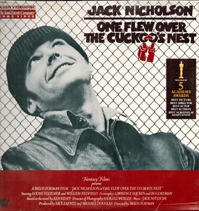 One Flew Over The Cuckoo's Nest LaserDisc Best Picture Winner 1975 - Picture 1 of 2