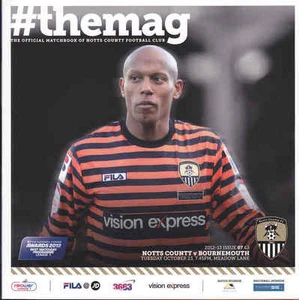 2012/13 NOTTS COUNTY V BOURNEMOUTH 23-10-2012 League 1 (Excellent) - Picture 1 of 1