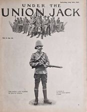 1900 PRINT BOER WAR - ROYAL LIFE GUARDS IN SOUTH AFRICA 