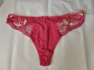 Fantasie Höschen Damen rosa Tanga Panty Größe L - Bild 1 von 7