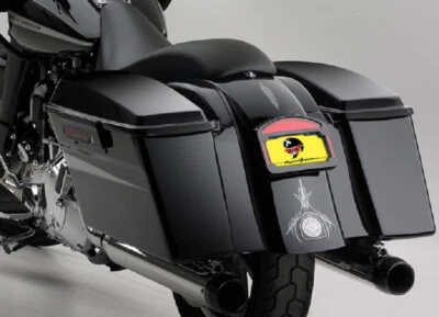 Luz trasera/señal de giro CYCLE VISIONS CV-4833B - Marco de matrícula, 97-98 FLH Foto 1 de 4