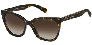 The Marc Jacobs Polarized Women's Havana Cat-Eye Sunglasses MARC500S 0086 LA - Picture 1 of 3