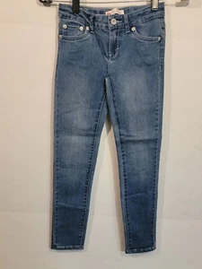 Size 7 Reg Girls Levi's 710 Super Skinny Blue Jeans Denim. - Picture 1 of 4