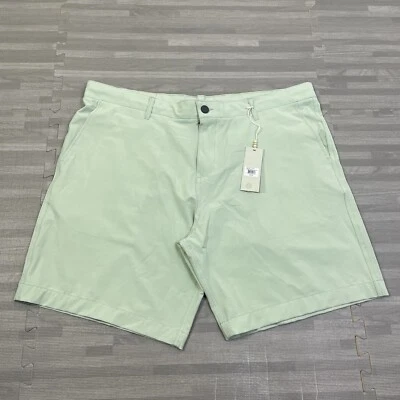 Pantalones Cortos Chinos Hudson & Barrow Golf Flex Tech 9" Para Hombre Talla 38 Verde Susurro $59 Foto 1 de 4