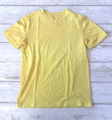 Boys 10/12 Yellow Short Sleeve Short Kids Top Arizona Brand Size 10 12 - Image 1 of 2