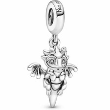 New Authentic Genuine Silver Pandora You Are Magic Dragon Dangle Charm 798337C00