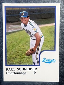 1986 ProCards,Inc. Baseball Card, Paul Schneider- Minor League, mint