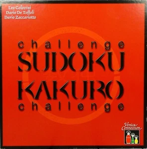 Challenge Sudoku & Kakuro Challenge Game By Clementoni - (7yrs+) ~ Complete - Picture 1 of 11