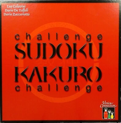 Challenge Sudoku & Kakuro Challenge Game By Clementoni - (7yrs+) ~ Complete - Image 1 of 4