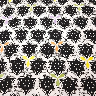 Spectrum BTY Banyan Batiks Yellow Orange Green Black White Geometric - Image 1 of 4