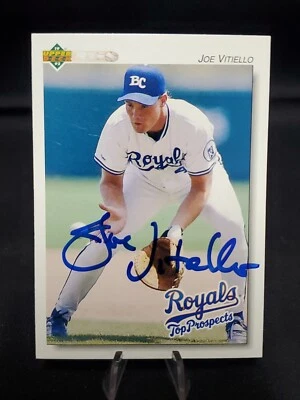 1992 Upper Deck Minor League - #309 Joe Vitiello Signed/Autographed P265 - Image 1 of 4