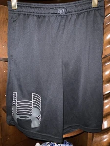 Black Under Armour Lined Shorts Size YLG - Picture 1 of 4