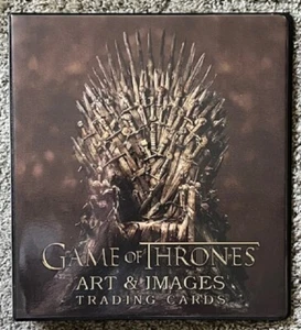 Game of Thrones Art & Images Official Album Binder with P2 Promo Card - Picture 1 of 3
