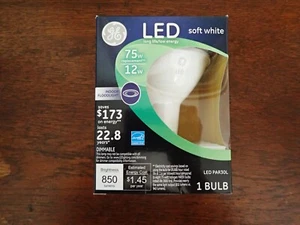GE LED PAR30L Indoor Floodlight 75 Watt Replaces 12 Watt Soft White Dimmable - Picture 1 of 7
