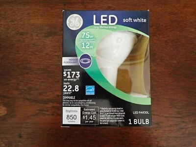 GE LED PAR30L Indoor Floodlight 75 Watt Replaces 12 Watt Soft White Dimmable - Image 1 of 4