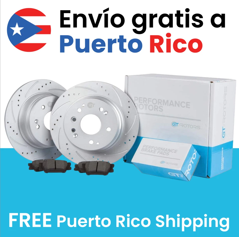 [TRASEROS] Discos de freno y pastilla para Lexus RX350 Highlander Sienna - Image 1 of 4