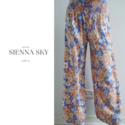 Pantalones con estampado floral talla 34 Foto 1 de 2