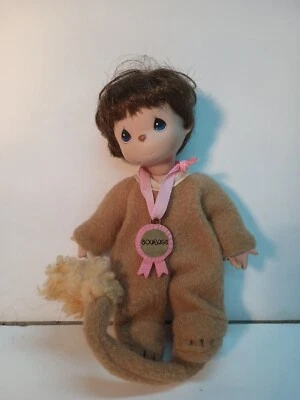 Ashton Drake Galleries | Precious Moments Wizard of Oz Cowardly Lion With Stand. - Image 1 of 4