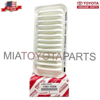 Filtro de aire original del motor Toyota Scion XA XB OEM 17801-YZZ08 Foto 1 de 4