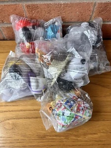 4x Vintage McDonalds Happy Meal Toy Sealed Peanuts Snoopy Build Your Own 2000 - Picture 1 of 10