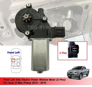 LH Electric Power Window Motor 2 Pins Fit Isuzu D-Max Dmax 2012 - 2018 2019 - Picture 1 of 8