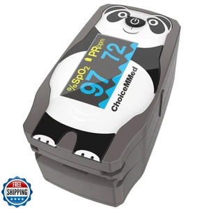 CHOICEMMED OLED Panda Pädiatrisches Pulsoximeter Fingerspitze - SP02 Pulsoximete - Bild 1 von 5