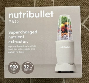 Batidora monodosis Nutribullet PRO 900W, lino mate, 32 oz, ¡nueva en caja! - Imagen 1 de 9