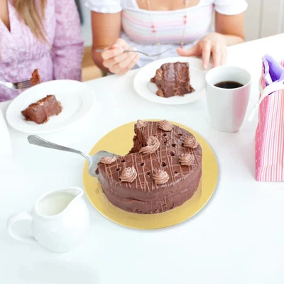 Runde Kuchenunterlagen Cakeboard Cupcake Desserttabletts Einweg Papier Set - Bild 1 von 4